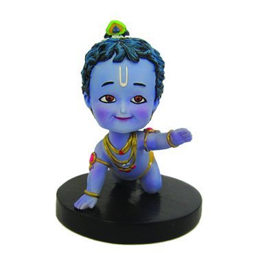 Little Krishna Crawling Bobblehead