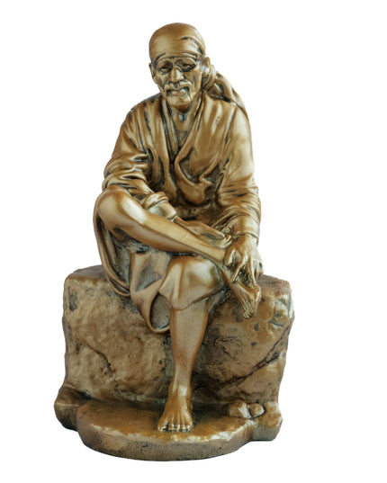 Sai Baba Sitting Figure Antique