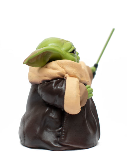 Baby Yoda with Lightsaber Bobblehead