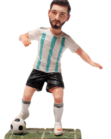 Messi Playing Figurine