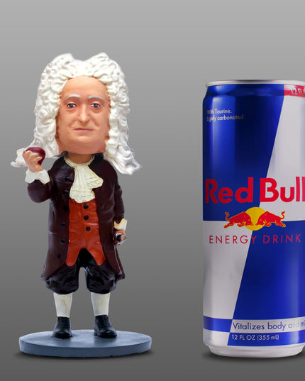 Isaac Newton with Apple Bobblehead
