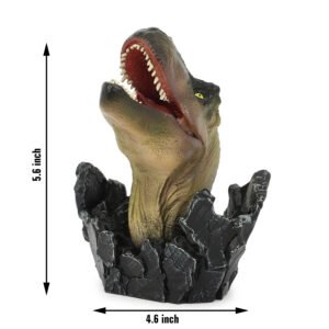 Green Dinosaur Bust