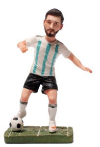 Messi Playing Figurine