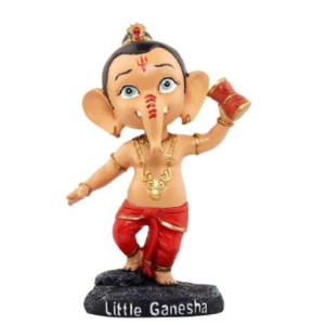 Little Ganesha Damru Bobblehead