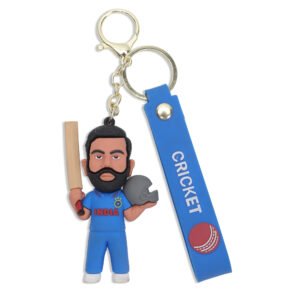 Batsman Cricket Generic Keychain